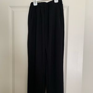 SHEIN causal lightweight black pants, size m